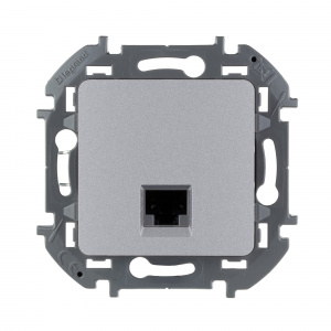 Розетка информационная RJ 45 - категория 5e UTP Legrand INSPIRIA Алюминий