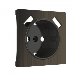 Накладка для USB розетки Werkel (бронза глянцевая)