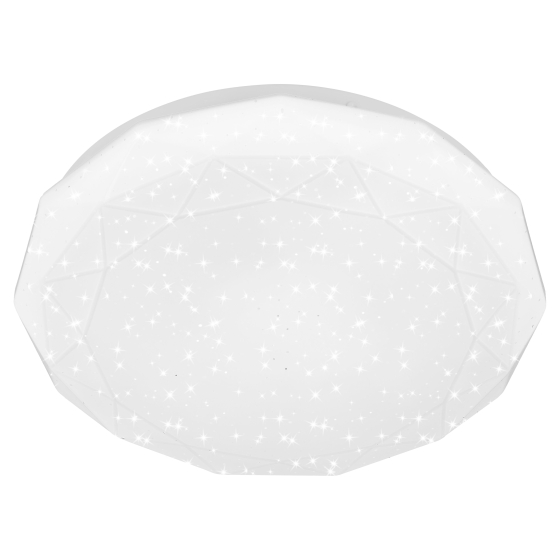 ЭРА светильник светодиодный SLIM Sparkle SPB-6 WH 24W 4000K 1560Лм
