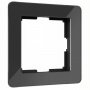 Рамка 1я Werkel Acrylic черный