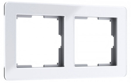 Рамка 2я Werkel Acrylic белый