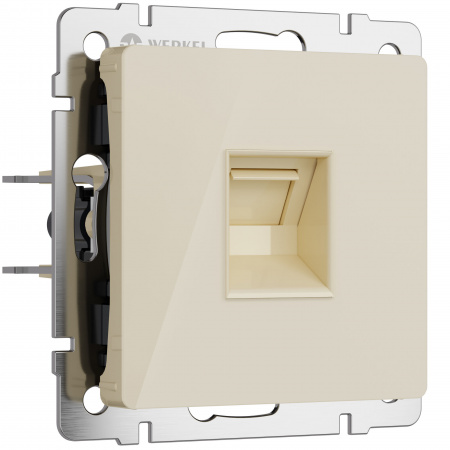 Розетка PC RJ-45 Werkel (айвори акрил) БЕЗ РАМКИ