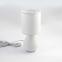 Настольная лампа BETA 1xE14 R-100x120x275-WHITE/WHITE-220-IP20