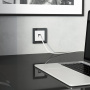 Розетка PC RJ-45 Werkel (белый) БЕЗ РАМКИ